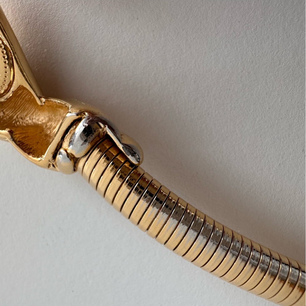 Gold plated Monet Choker - Picture 10 of 14